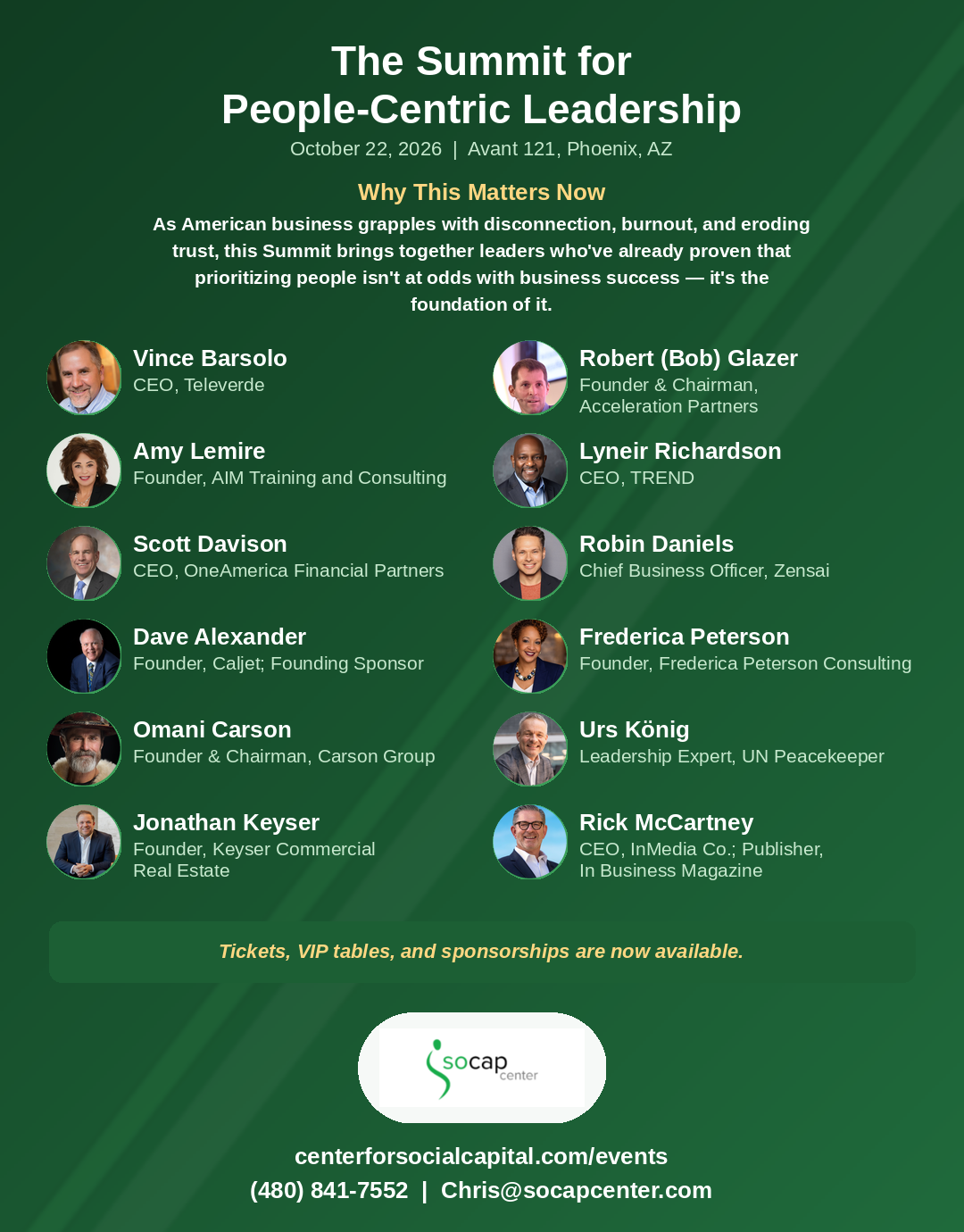 All 12 Speakers Card