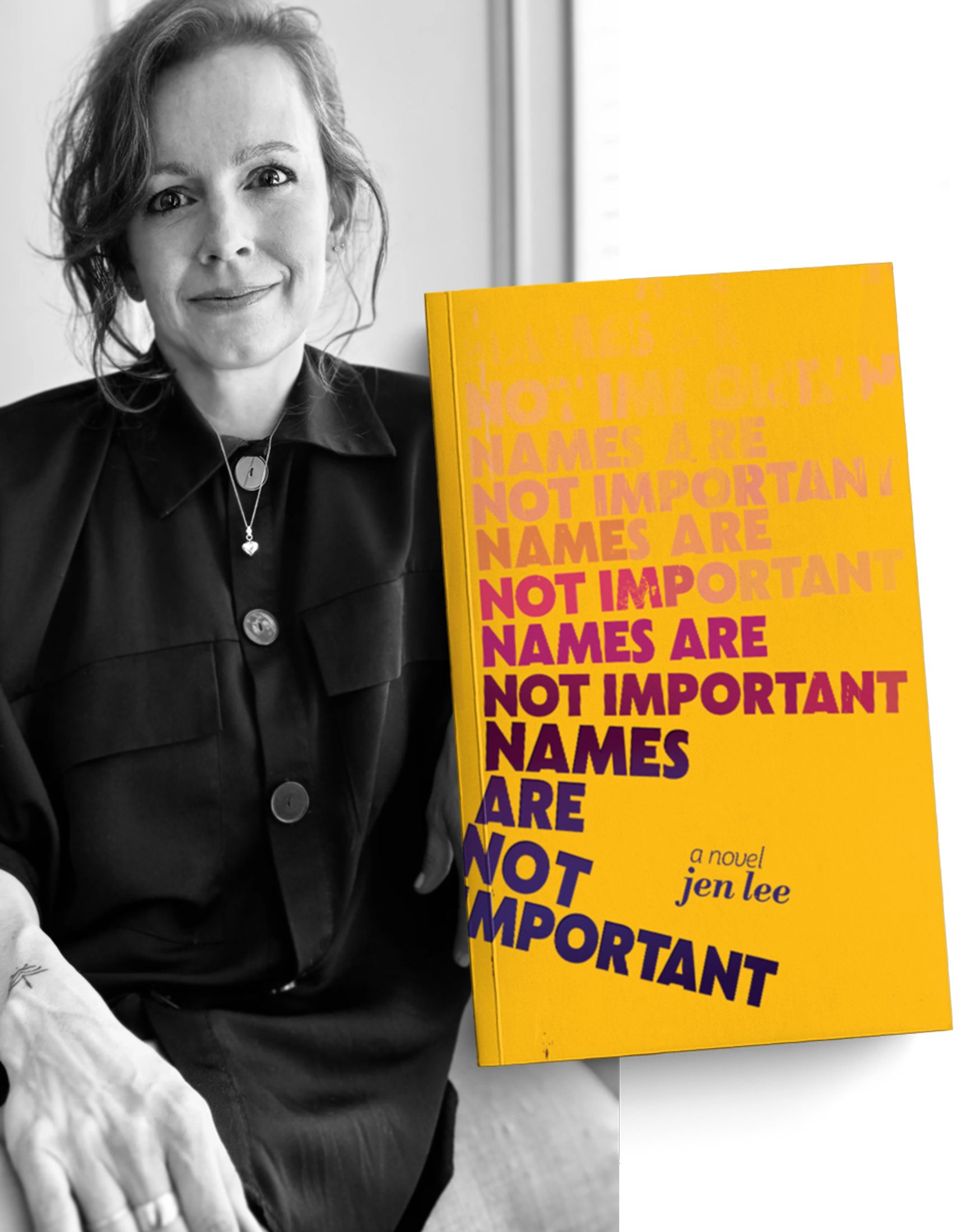 Author Jen Lee Names Are Not Important