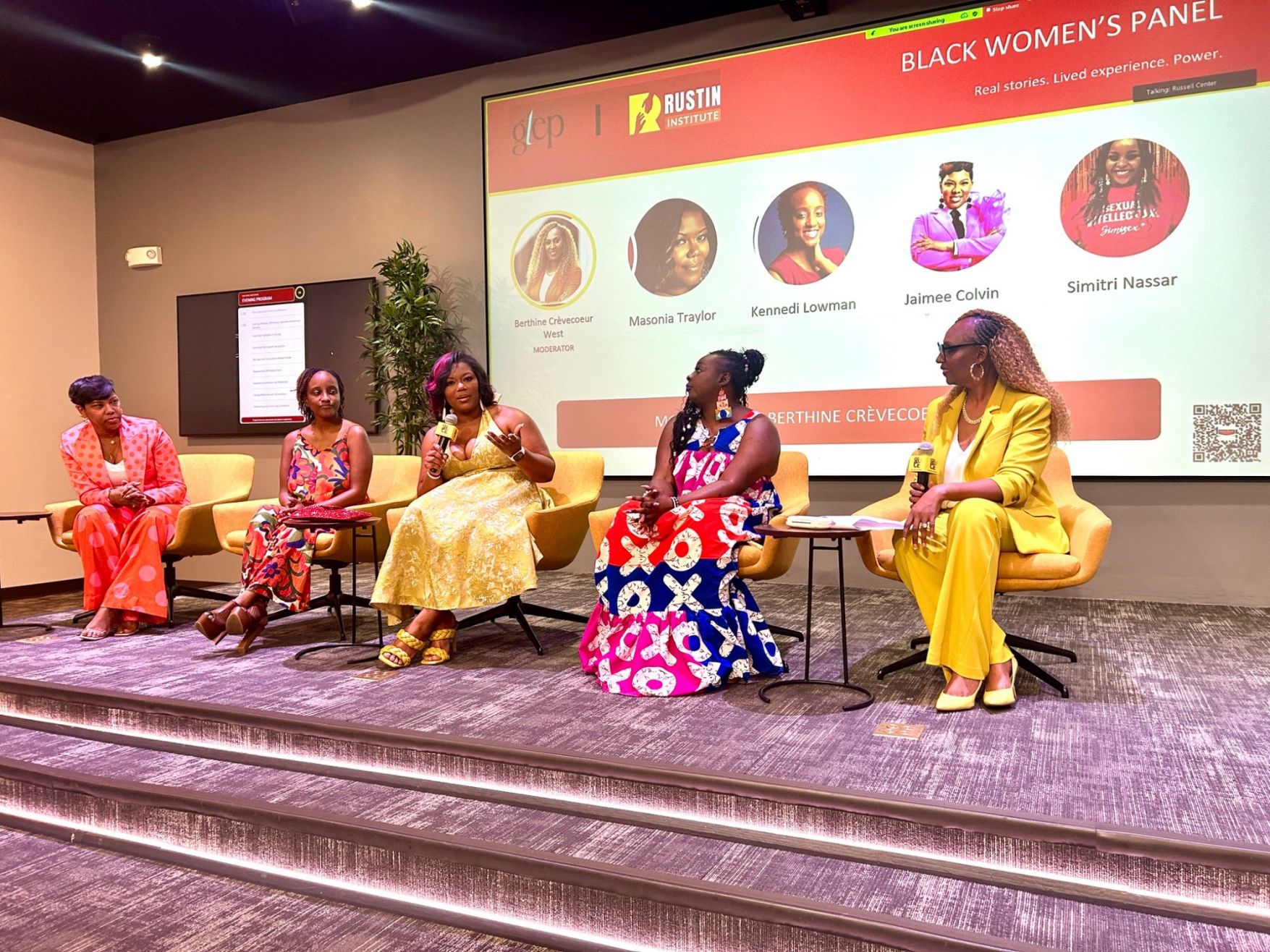 Black Women's Panel Moderated by Crèvecoeur West