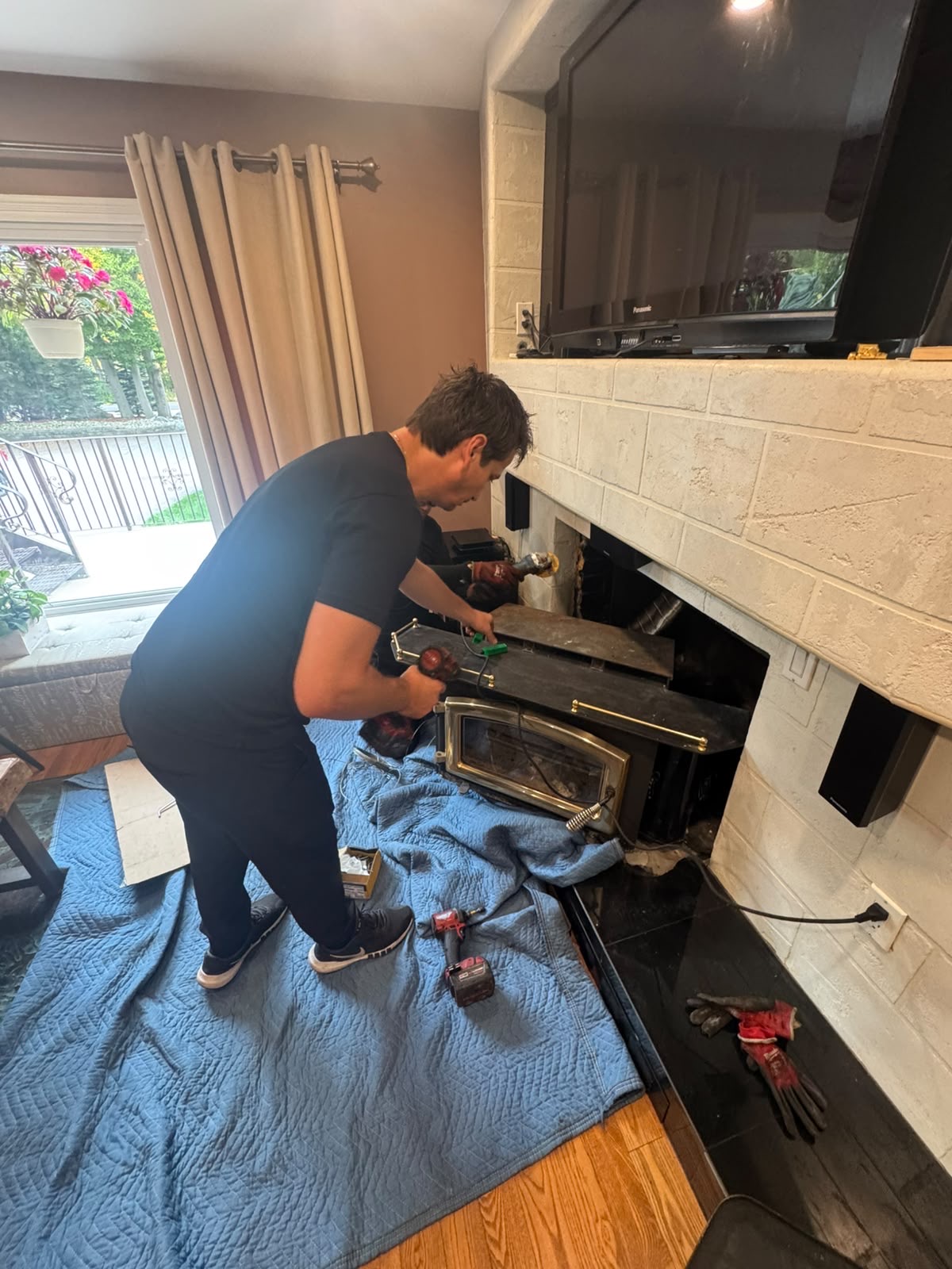 Chimney Liner Installation