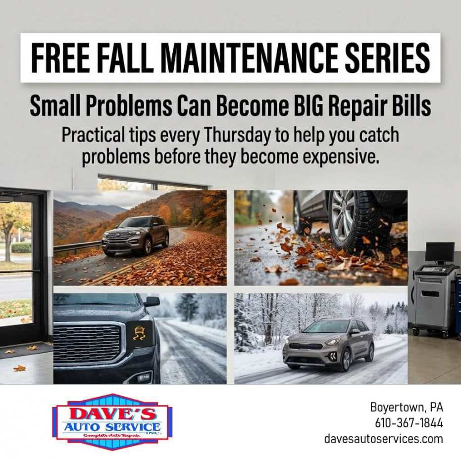 Daves Auto Fall Maintenance Series