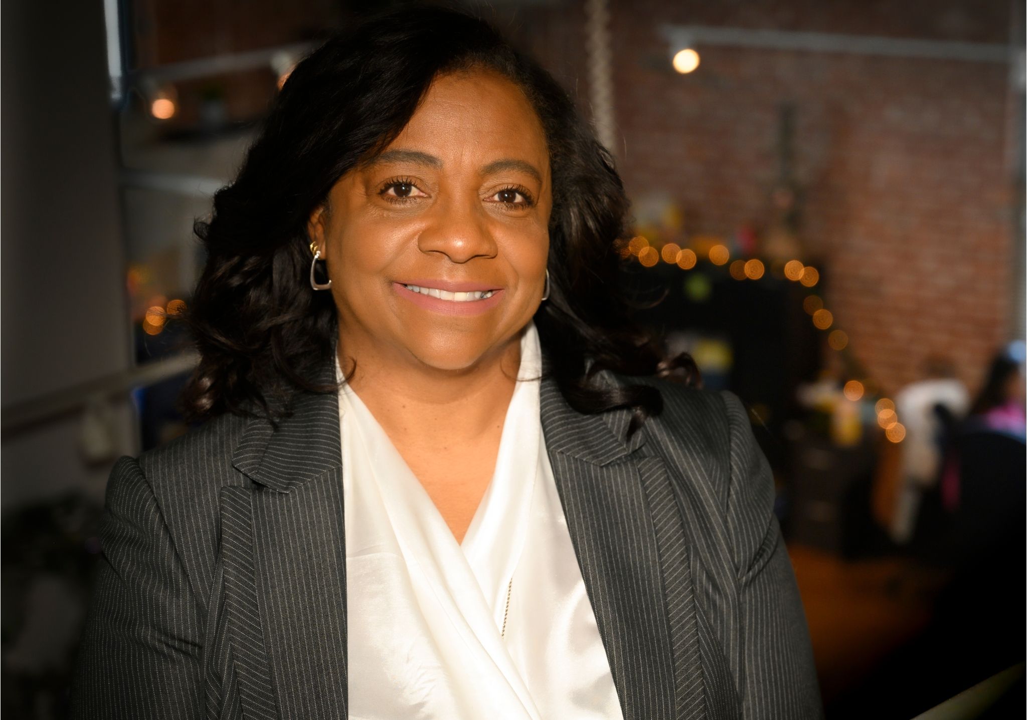 Marshelle Wilburn at Children Rising offices.