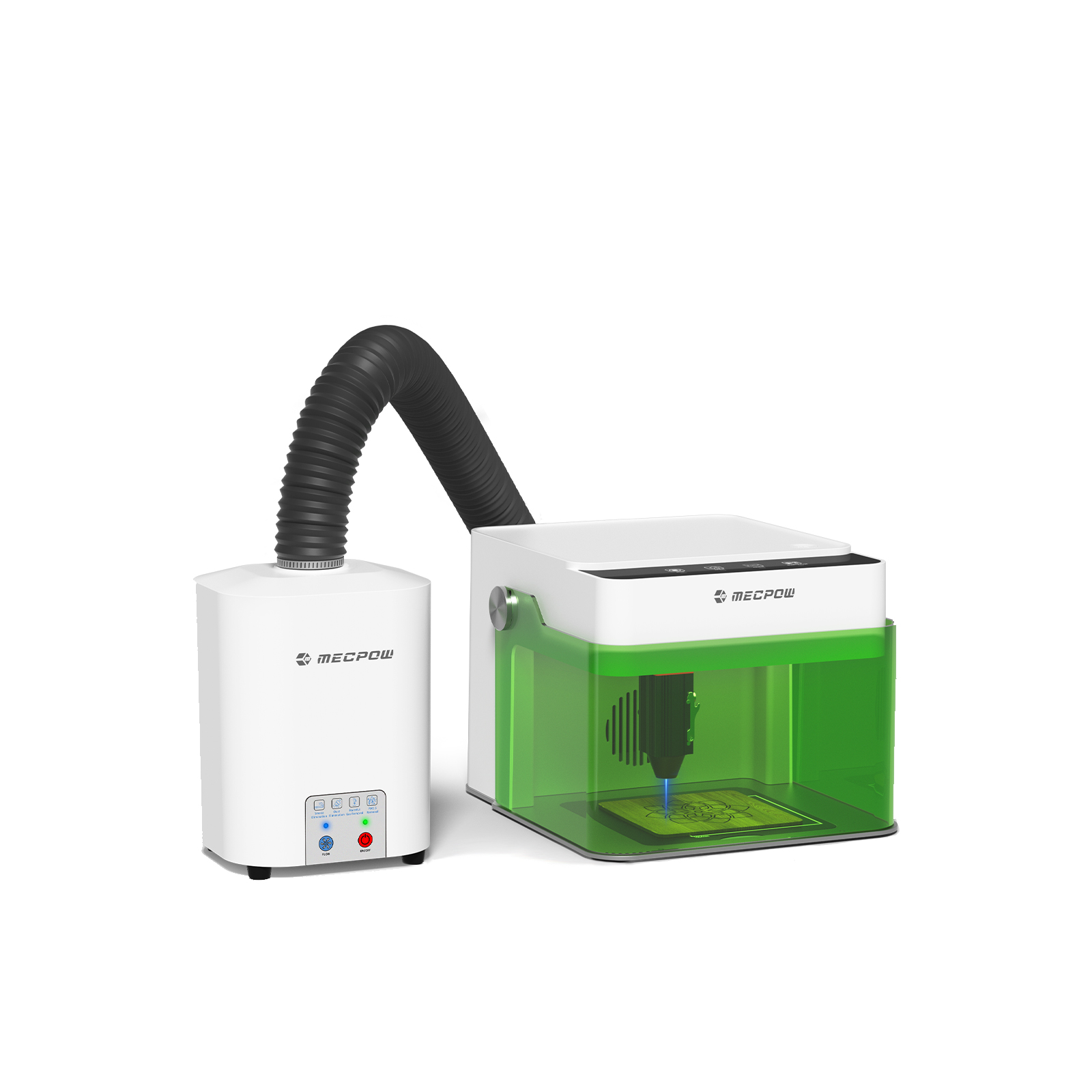 Mecpow M1 Laser Engraver With P50 Purifier