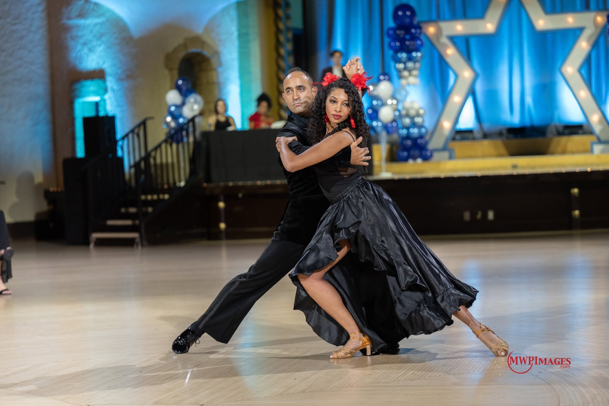 Melea VanOlstrand and Zhivko Yankov do the Tango