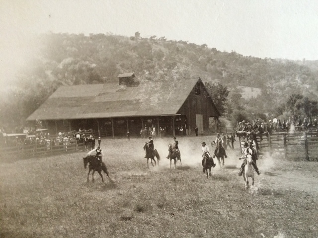 Ranch Rodeo at the Coe Ranch - circa 1898