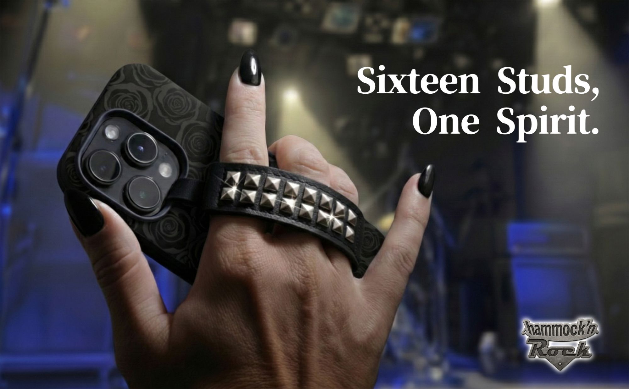 Sixteen-stud Rock edition stands out onstage.