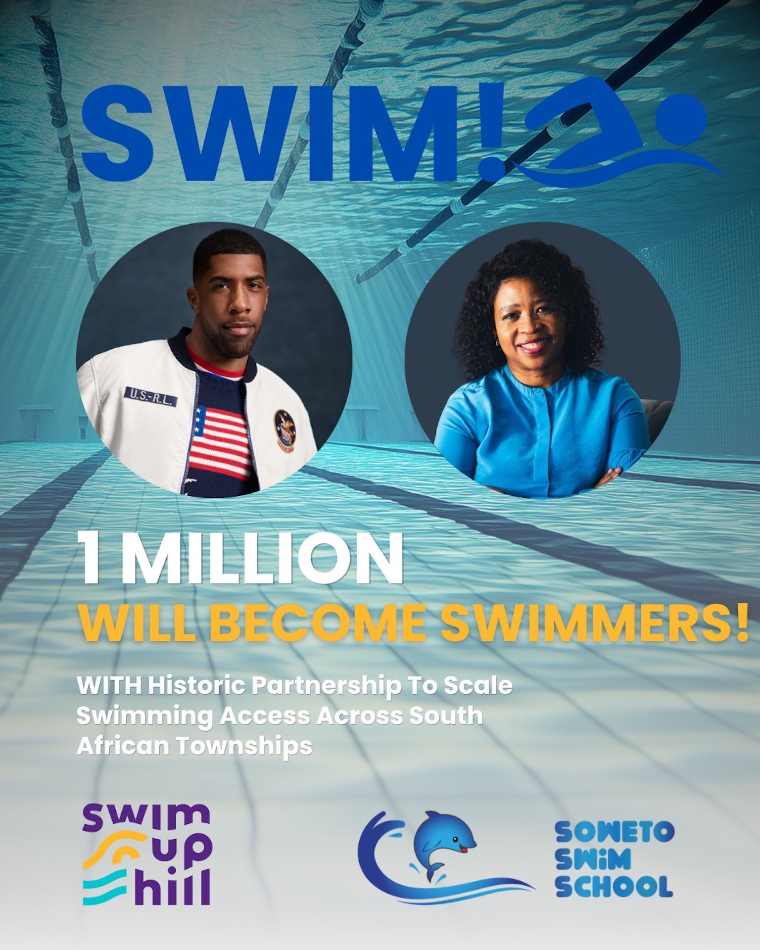 Swim Up Hill Partners With Soweto Swim School