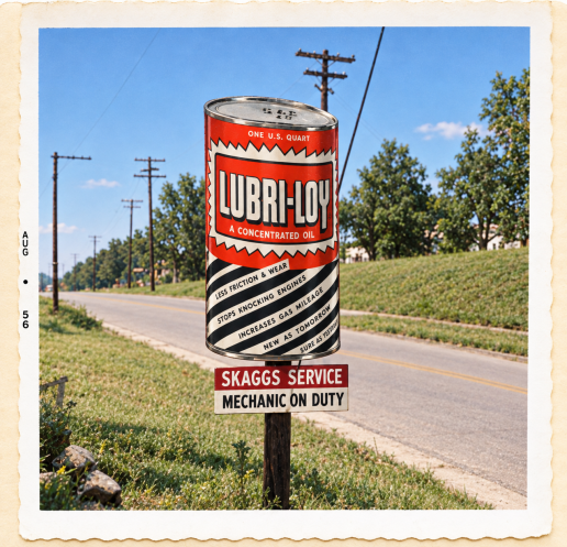 The Lubri-Loy Company HQ Wilson Ave St Louis 1965
