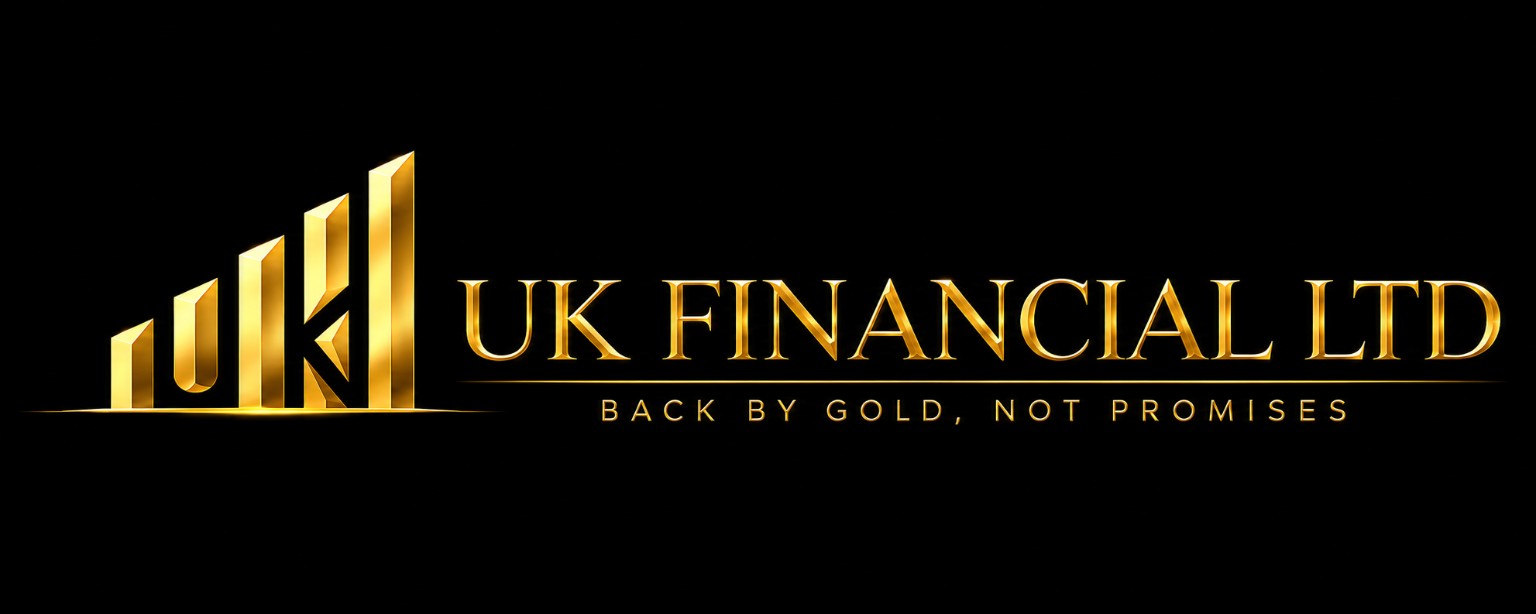 UK FINANCIAL LTD GOLD LOGO